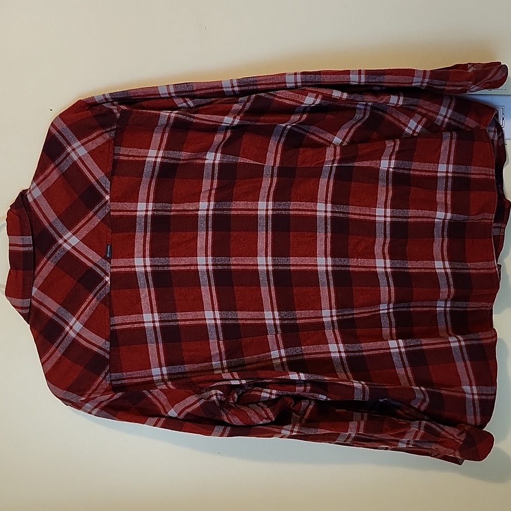 Columbia Plaid Flannel Shirt NEW - Picture 7 of 13